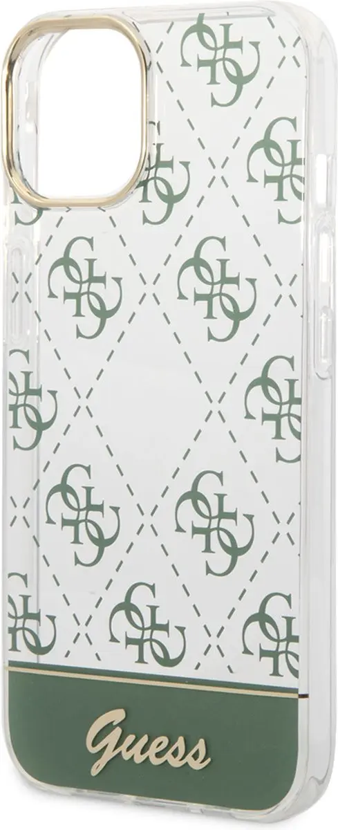 Guess iPhone 14 Plus Telefoonhoesje - Groen - MagSafe - afbeelding 6 van 6