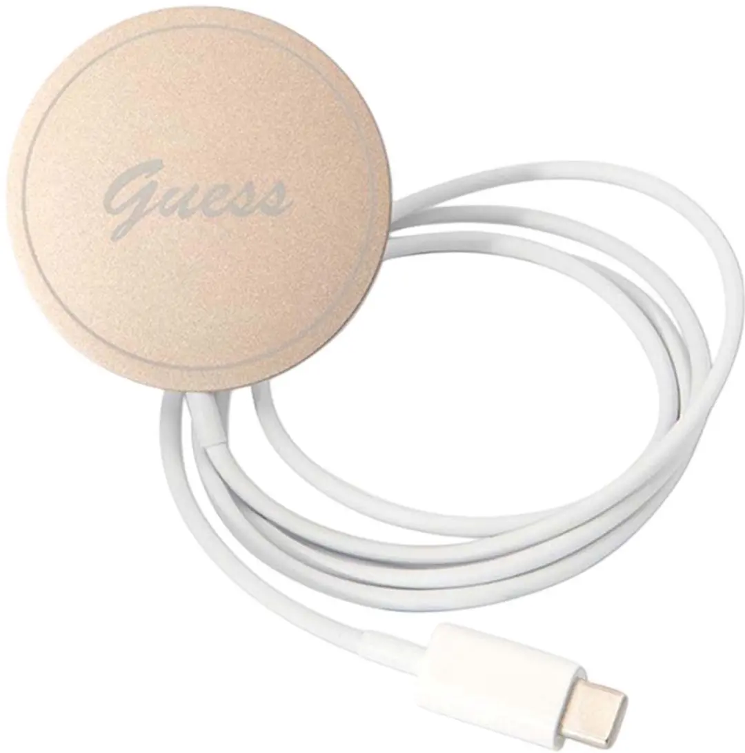 GUESS Hoesje iPhone 14 Plus MagSafe - Zwart