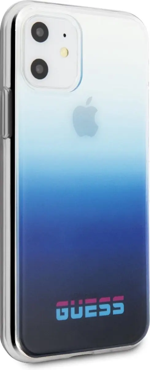 Guess iPhone 11 Hoesje - Blauw - GUHCN61DGCNA