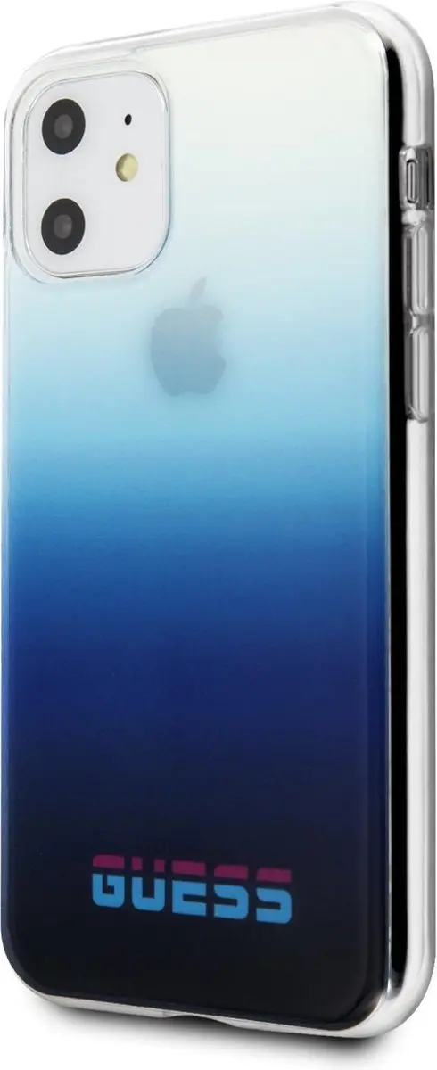 Guess iPhone 11 Hoesje - Blauw - GUHCN61DGCNA