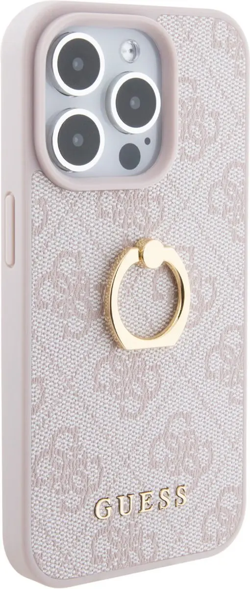 Guess iPhone 15 Pro Hoesje - Roze