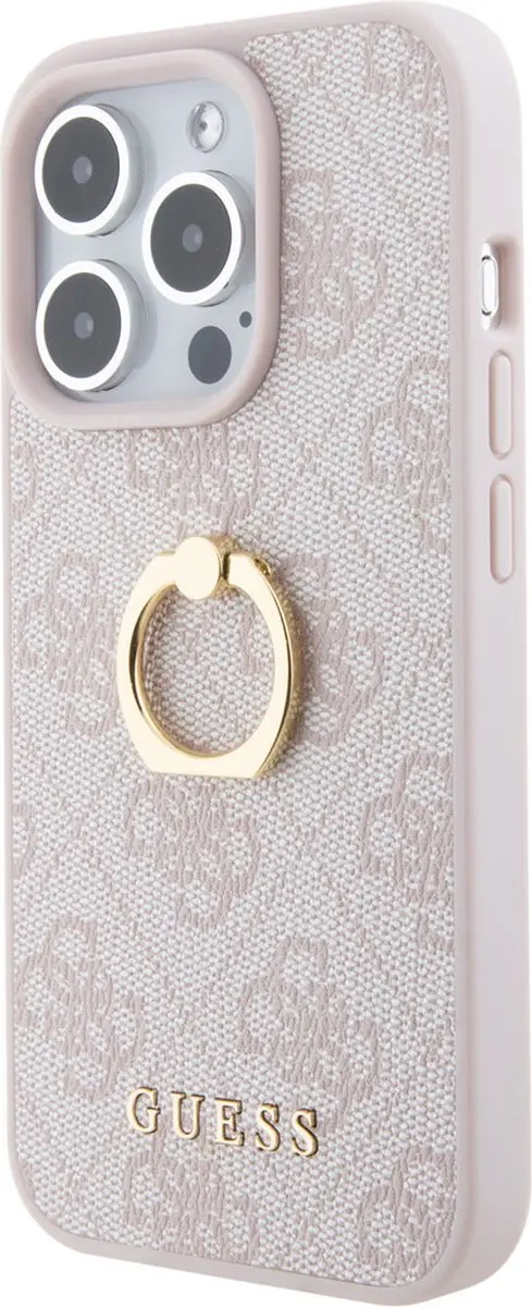 Guess iPhone 15 Pro Hoesje - Roze
