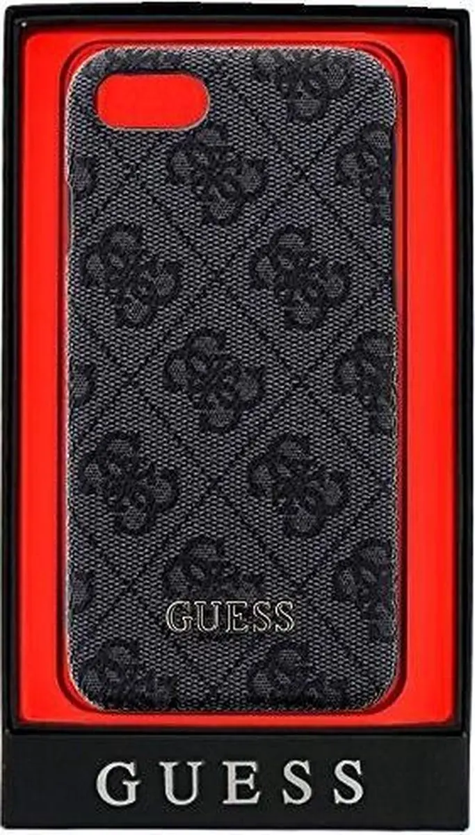 GUESS 4G Uptown Hoesje - iPhone 5/5s/SE - Grijs