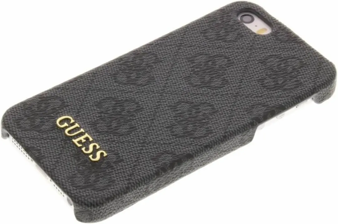 GUESS 4G Uptown Hoesje - iPhone 5/5s/SE - Grijs