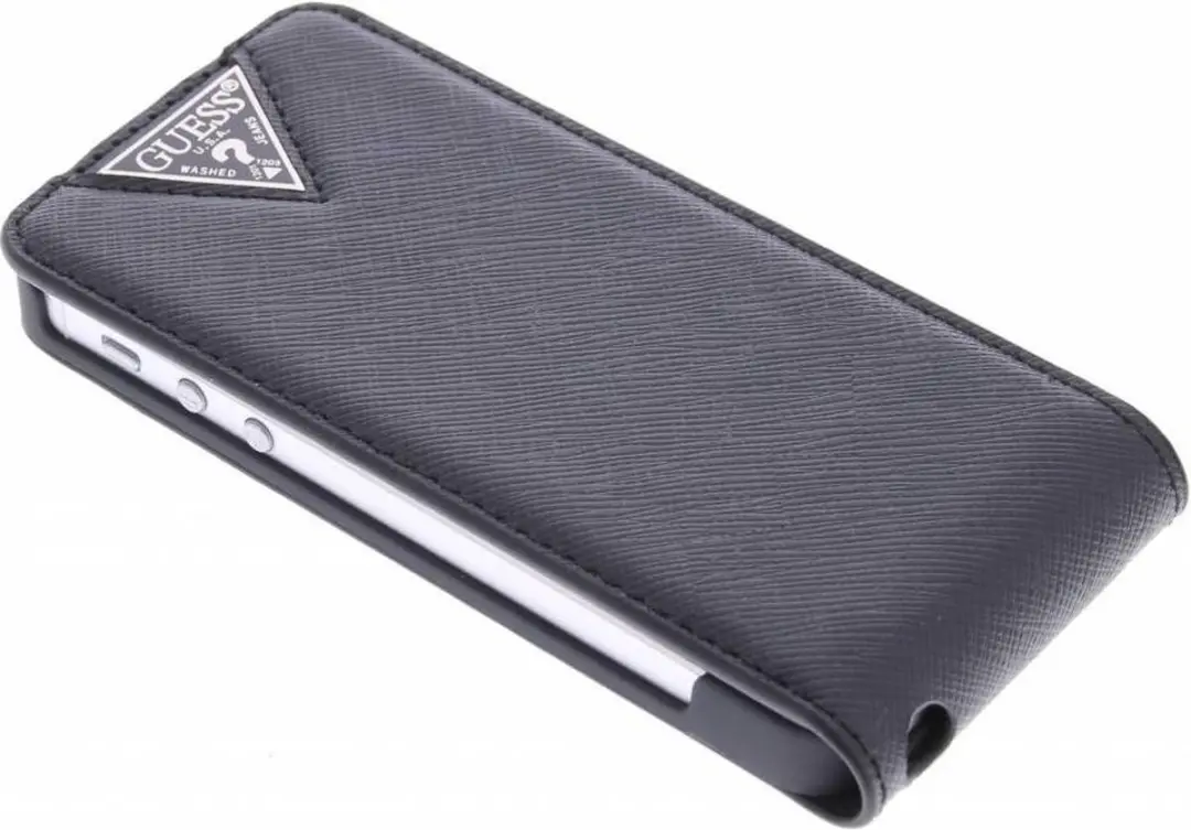 GUESS Apple iPhone 5/5S Flip Case 5G30627701 - Zwart
