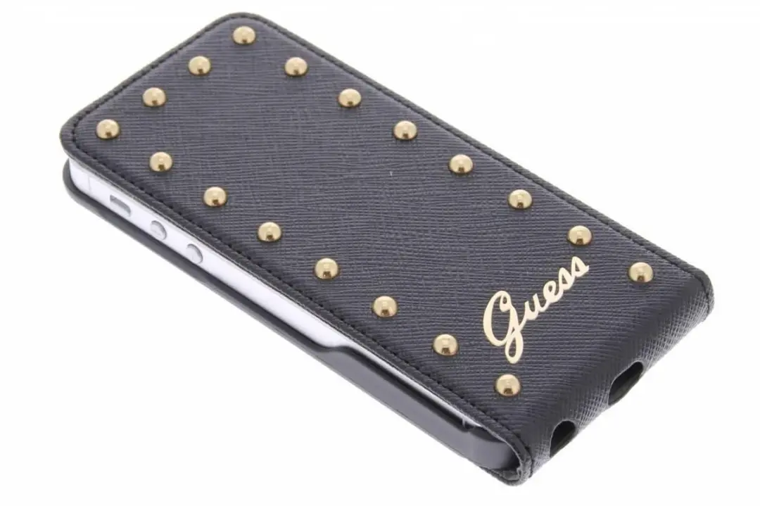 GUESS Studded Flip Case iPhone 5/5s - Zwart