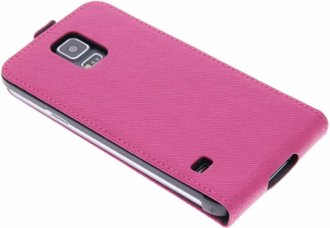 GUESS Galaxy S5 Studded Collection Flip Case - Roze