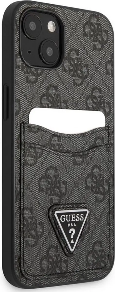 Guess GUHCP13S4GFDB Hoesje iPhone 13 Mini - Grijs