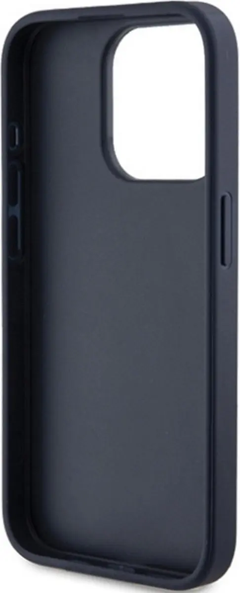 GUESS 4G Triangle Logo Back Case - iPhone 15 Pro - Blauw