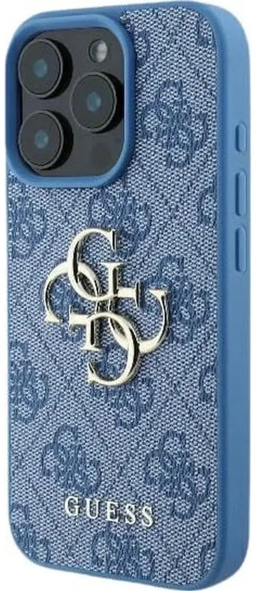 Guess GUHCP16S4GMGBL iPhone 16 Hoesje