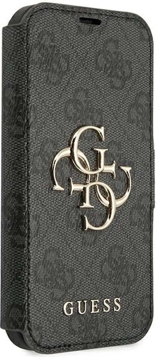 Guess Bookcase Hoesje 7680 - iPhone 13 Pro Max - Grijs - 3 Pasjes