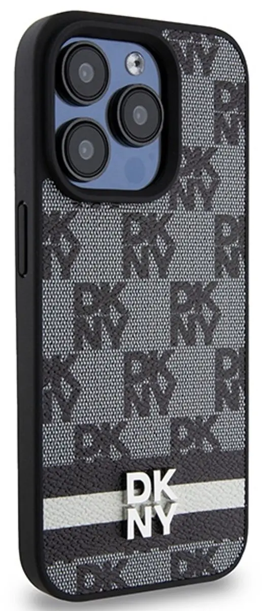 DKNY DKHCP15LPCPTSSK Hoesje iPhone 15 Pro - Zwart