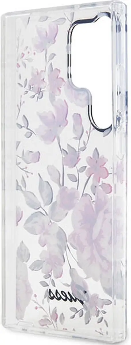 GUESS Flower Back Case - Samsung Galaxy S23 Ultra - Wit - afbeelding 2 van 6