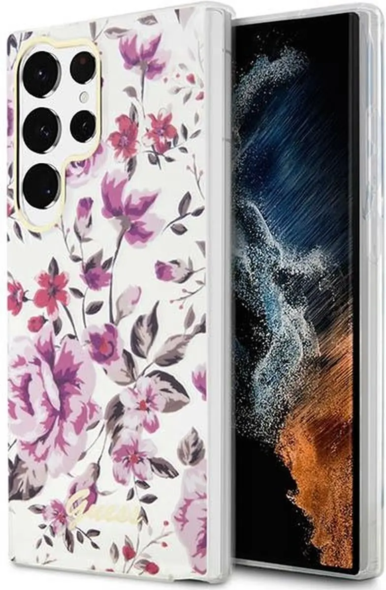 GUESS Flower Back Case