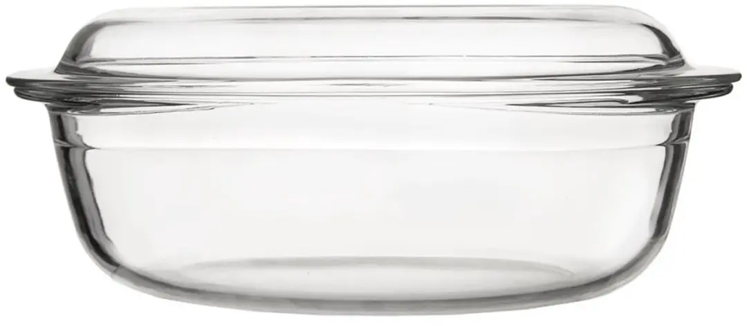 Orion Ovenschaal Borosilicaatglas 3L - Met Deksel - 2 Stuks