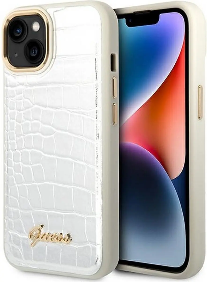 GUESS Crocodile Back Case iPhone 14 Plus