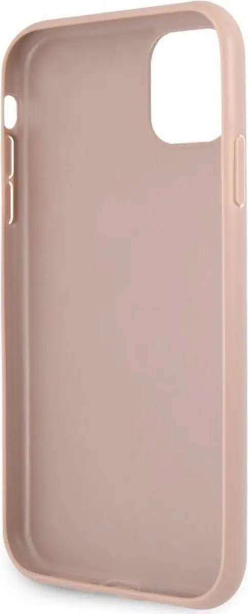 GUESS 4G Metal Logo Back Case - iPhone 11 - Roze
