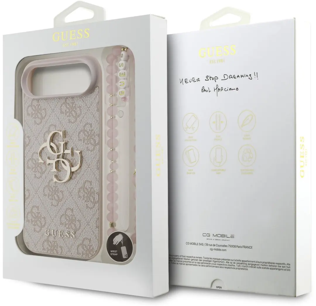 GUESS 4G Metal Logo Hoesje iPhone Air - Roze - MPN 13825