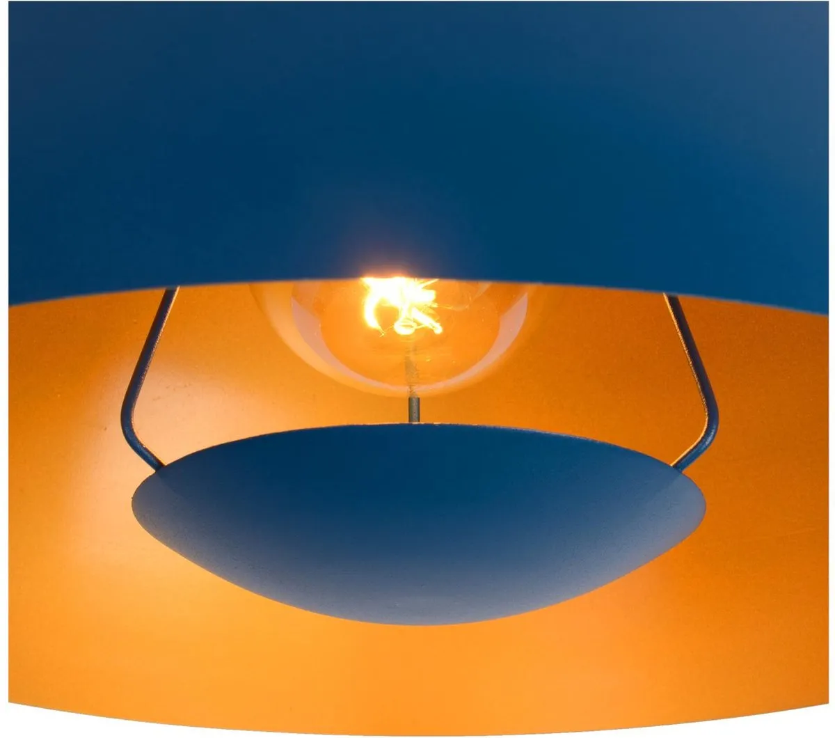 Lucide Siemon Hanglamp Ø40cm - Blauw
