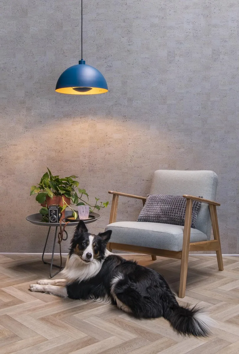Lucide Siemon Hanglamp Ø40cm - Blauw