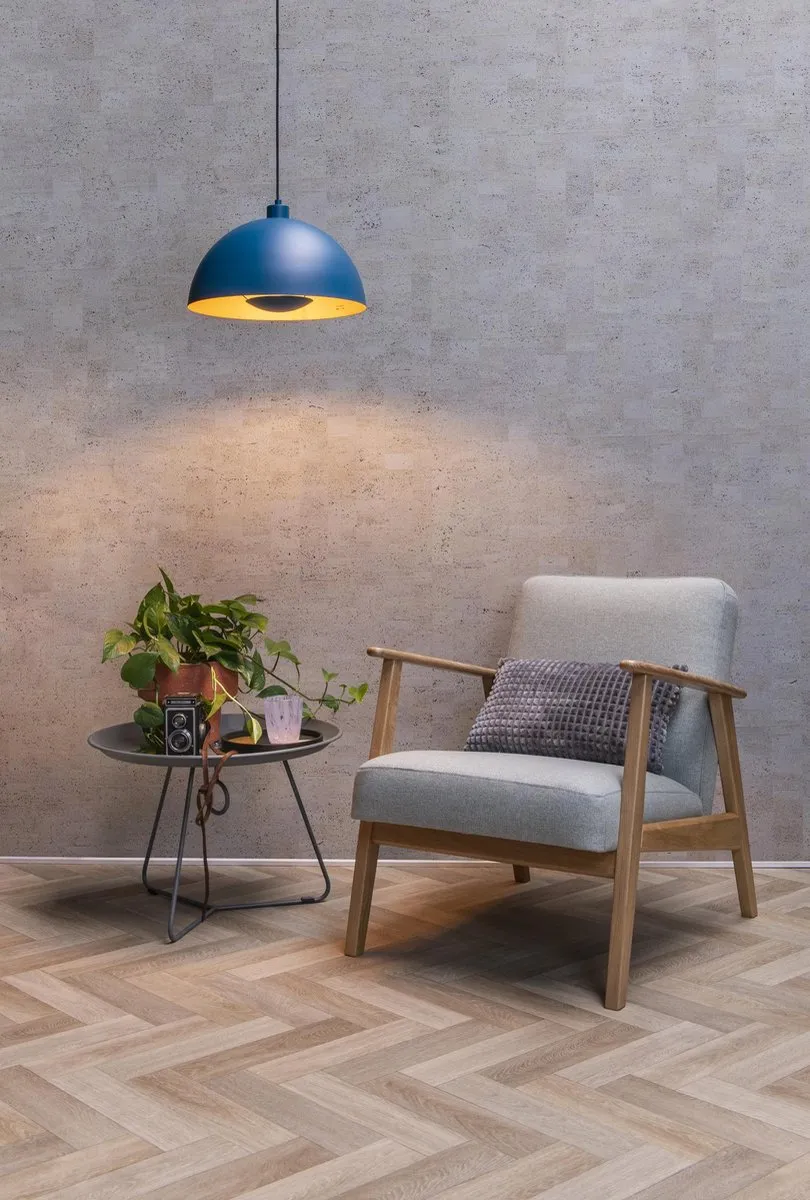 Lucide Siemon Hanglamp Ø40cm - Blauw