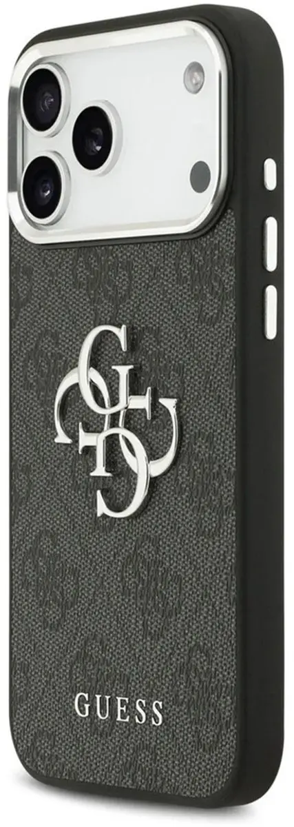 GUESS Back Cover iPhone 17 Pro - Zwart - 3666339517779