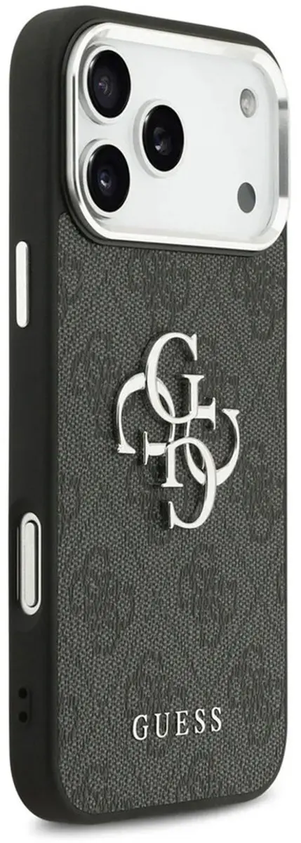 GUESS Back Cover iPhone 17 Pro - Zwart - 3666339517779