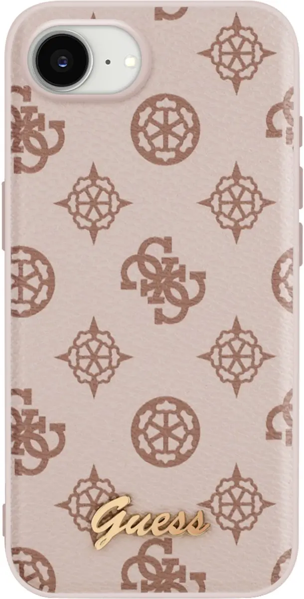 GUESS MagSafe Hoesje iPhone 17e - Lichtbruin