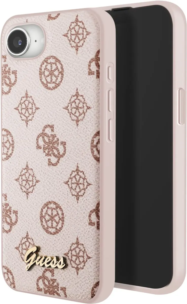 GUESS MagSafe Hoesje iPhone 17e - Lichtbruin