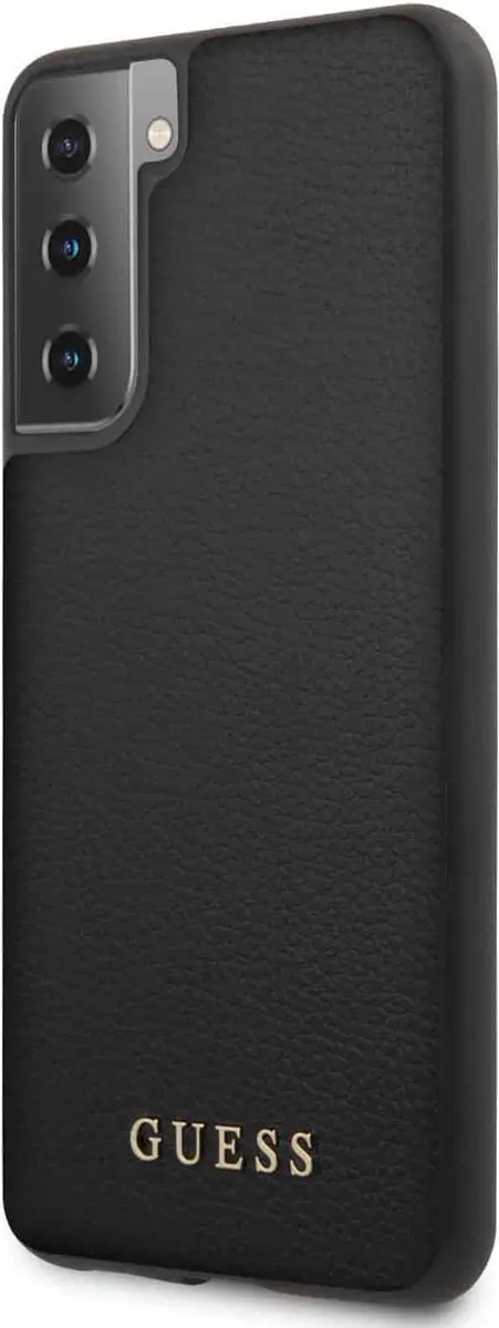 GUESS Backcase Samsung Galaxy S21+ - Effen Zwart