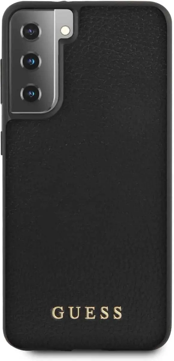 GUESS Backcase Samsung Galaxy S21+ - Effen Zwart