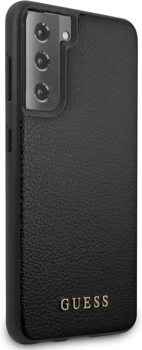 GUESS Backcase Samsung Galaxy S21+ - Effen Zwart