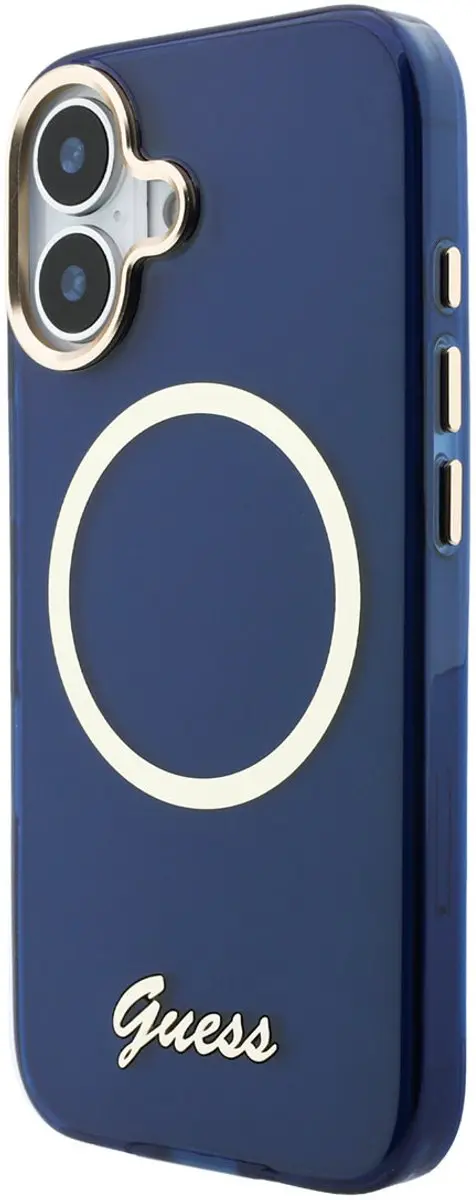 GUESS Telefoonhoesje iPhone 17 MagSafe - Blauw - afbeelding 6 van 6