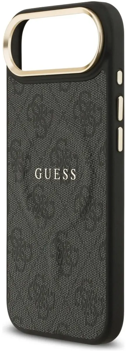 GUESS iPhone 17 Air Back Cover - Zwart - PU Leather - 3666339519049 - afbeelding 6 van 6