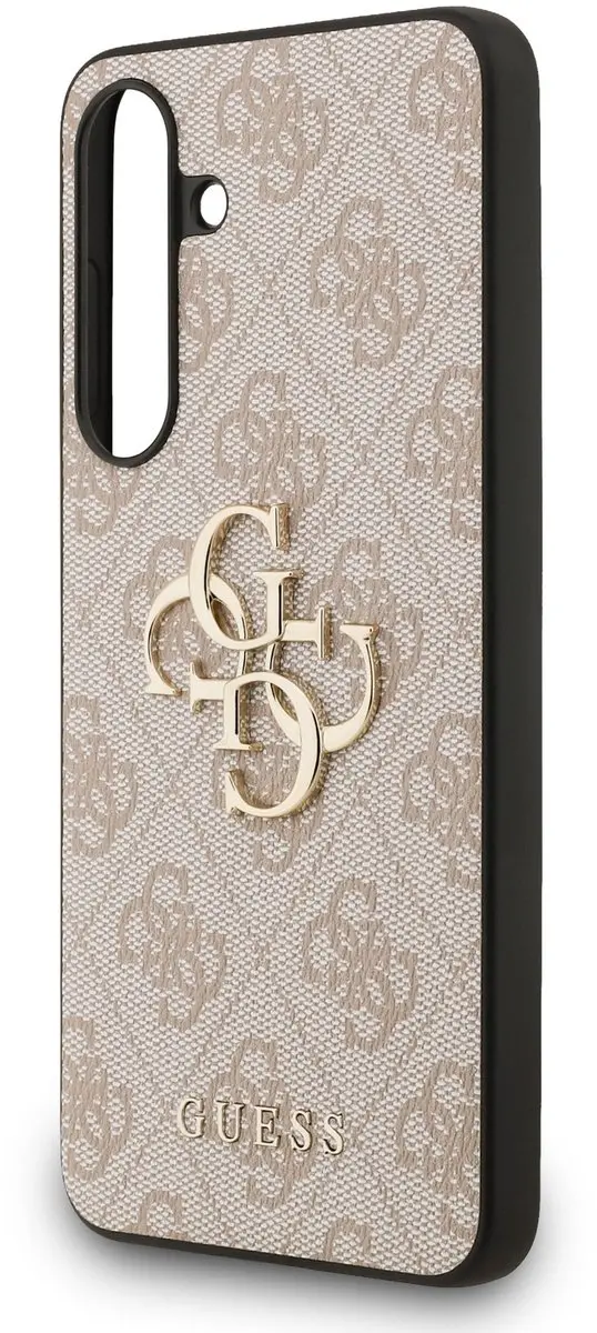 Guess 4G Metal Logo Back Case - Samsung Galaxy S25 FE - Roze