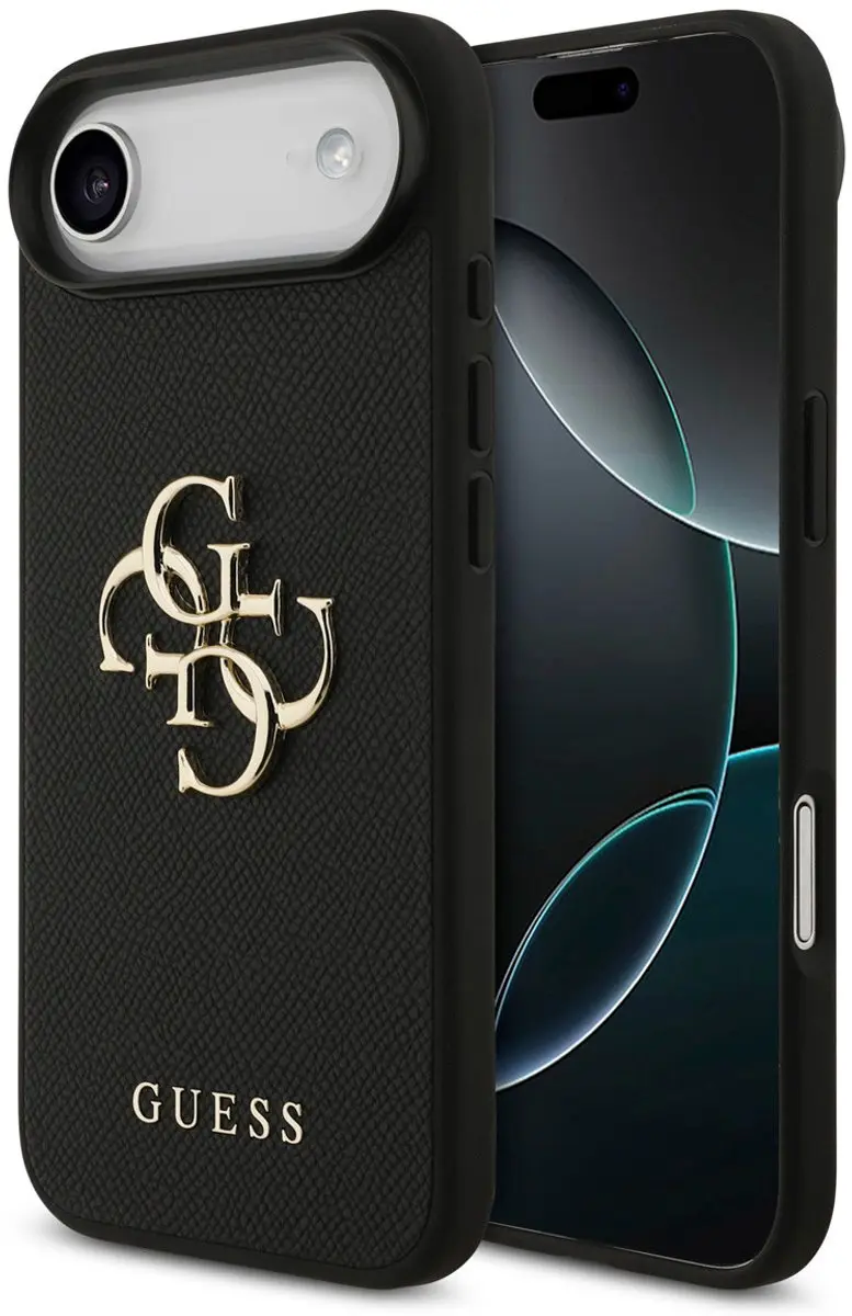 GUESS Back Cover iPhone 17 Air - Zwart - MPN 3666339524883
