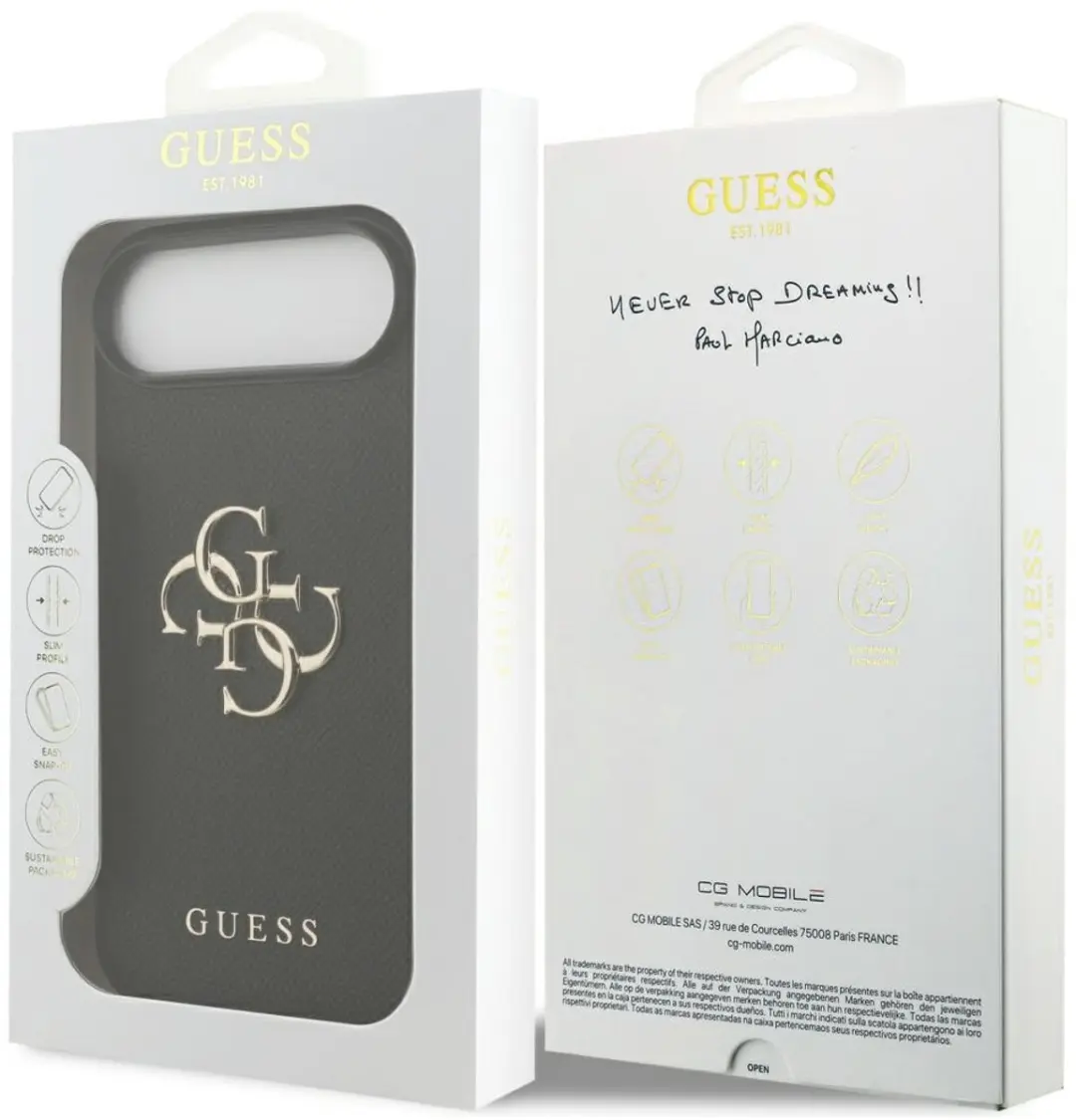 GUESS Back Cover iPhone 17 Air - Zwart - MPN 3666339524883 - afbeelding 6 van 6