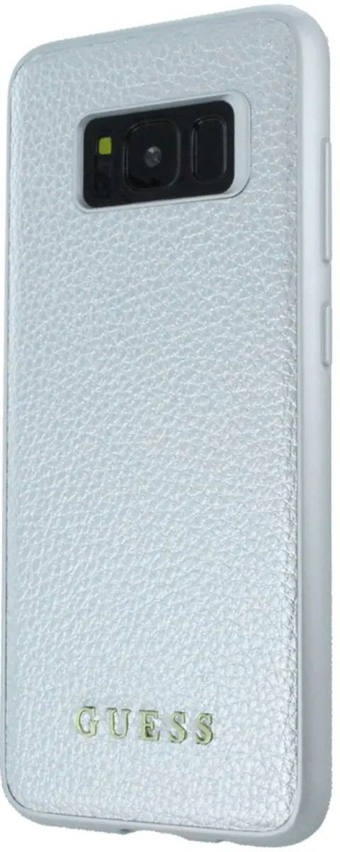 Guess Samsung Galaxy S8 Hoesje GUHCS8IGLSI - Zilver