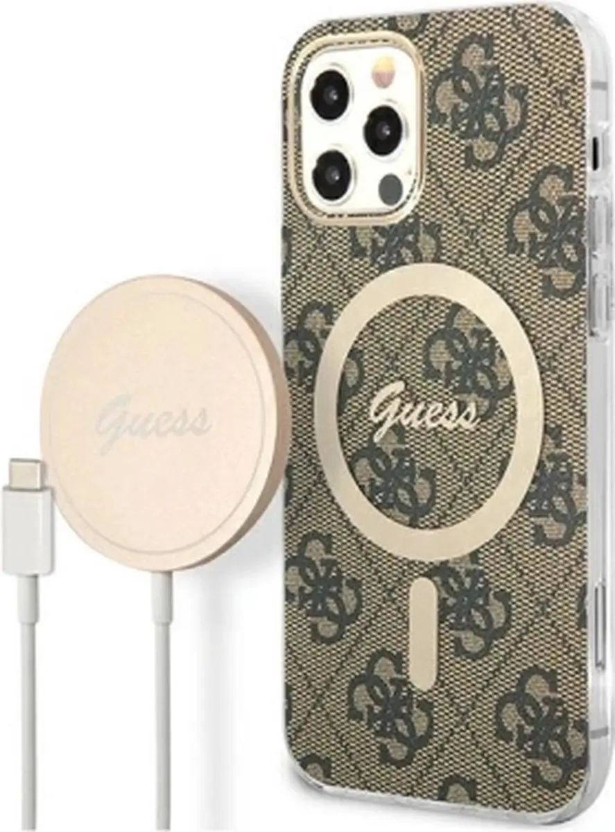 Guess Case + Oplader Set iPhone 12/12 Pro