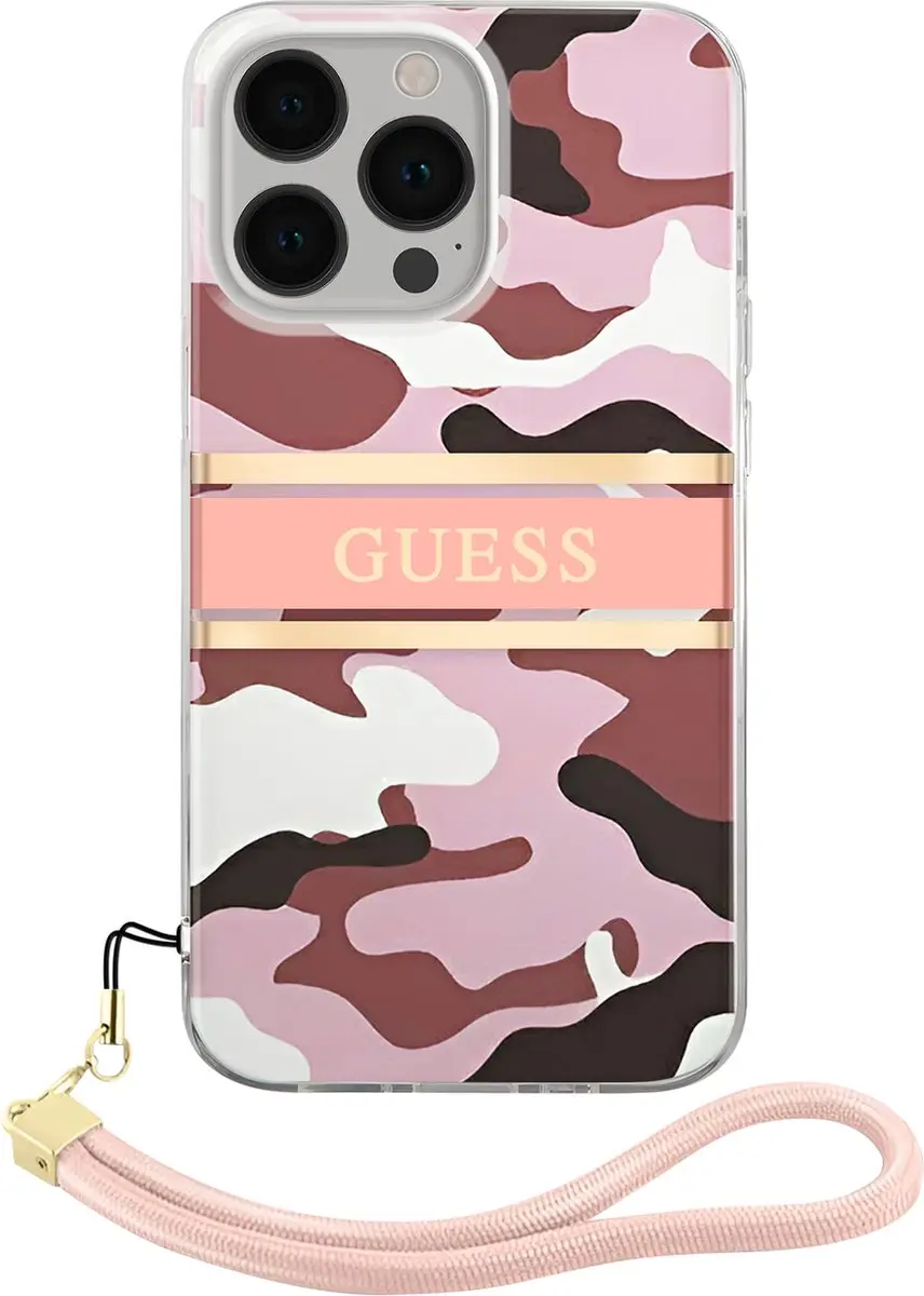 GUESS Camo Hoesje iPhone 13 Pro