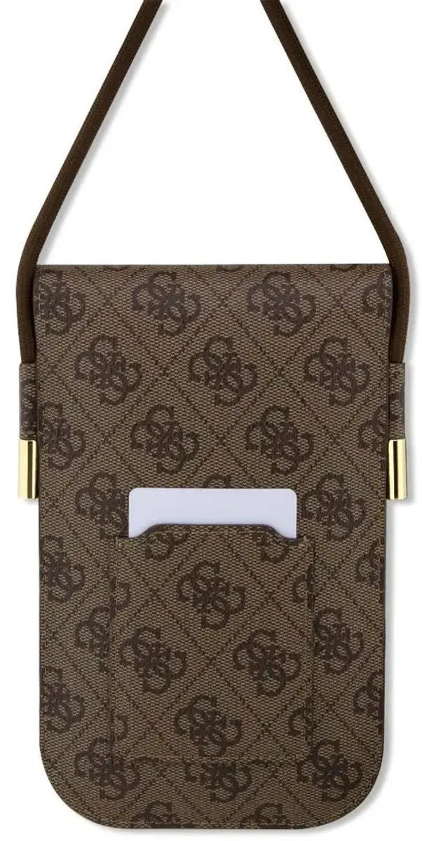 Guess 4G Vintage Script Logo Tas 3666339127695 - Bruin