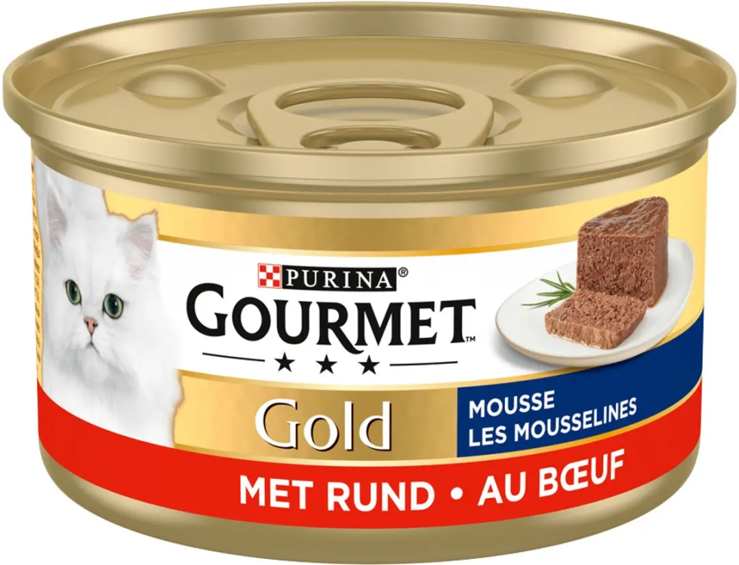 Gourmet Gold Mousse Rund - 48x85g