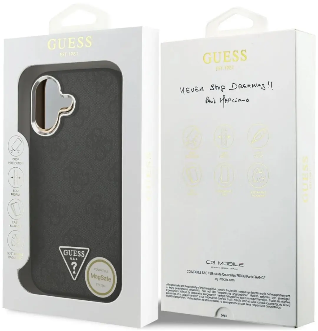 GUESS Hoesje iPhone 17 4G - Magsafe - Zwart - afbeelding 6 van 6