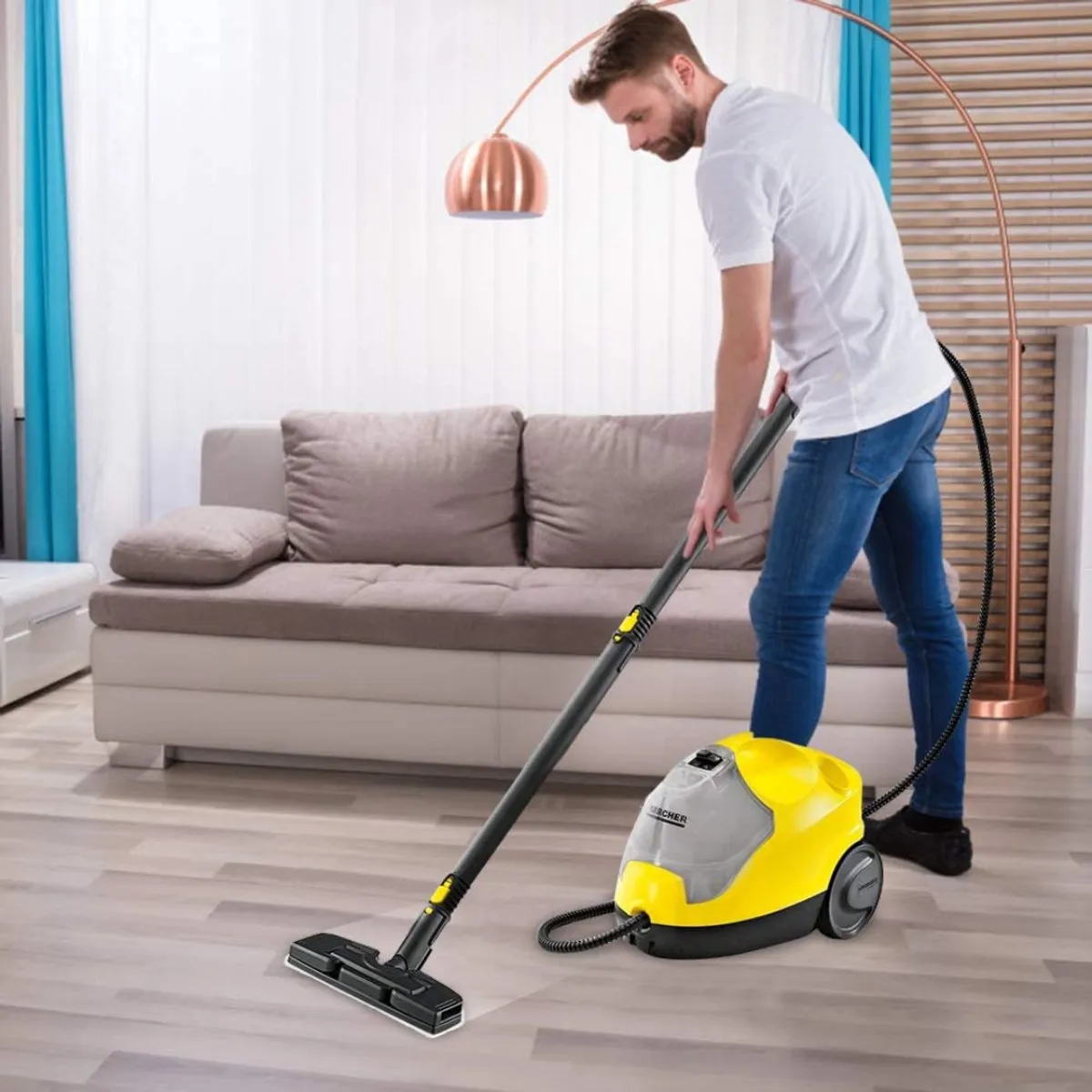 Kärcher EasyFix 2.863-259.0 Wasbare Dweilset - 5 Stuks Wit - afbeelding 6 van 6