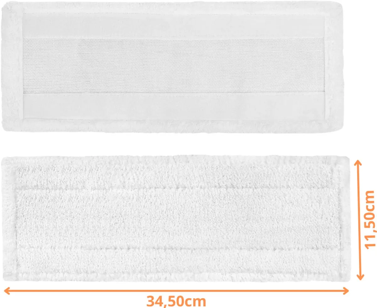 Kärcher EasyFix 2.863-259.0 Wasbare Dweilset - 5 Stuks Wit