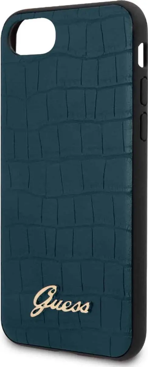Guess Crocodile Back Case - iPhone 7/8/SE Blauw - afbeelding 3 van 6