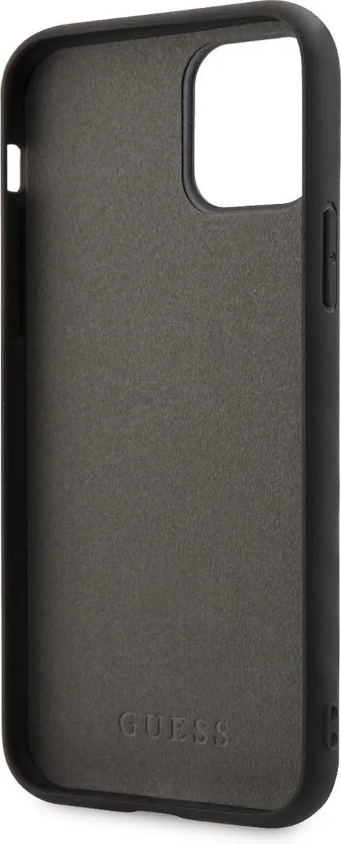 GUESS iPhone 11 Backcover Hoesje - Zilver