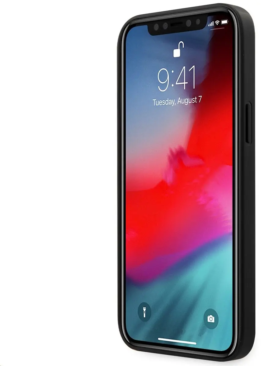 GUESS iPhone 12 Pro Max Hoesje S212-3 - Effen Grijs