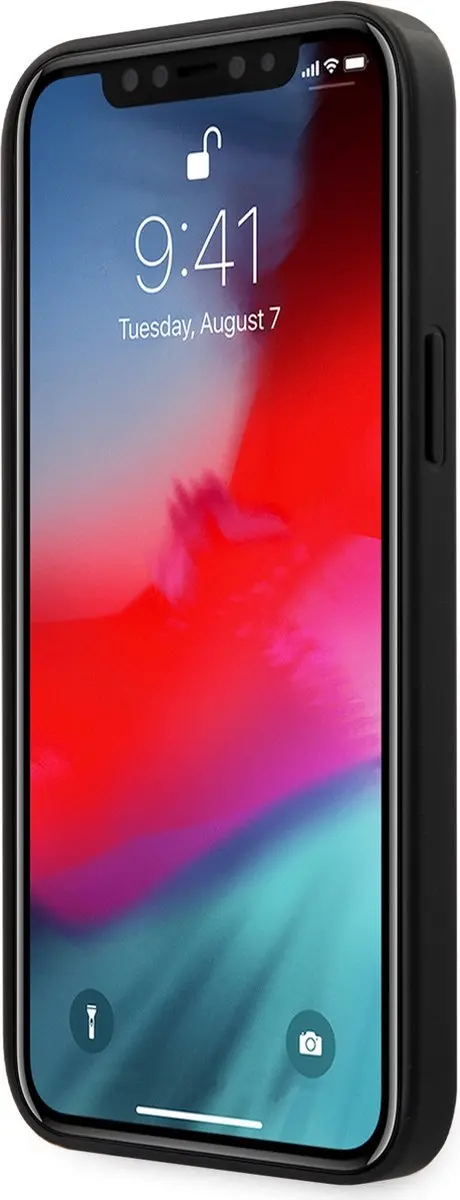 GUESS iPhone 12 Pro Max Hoesje S212-3 - Effen Grijs