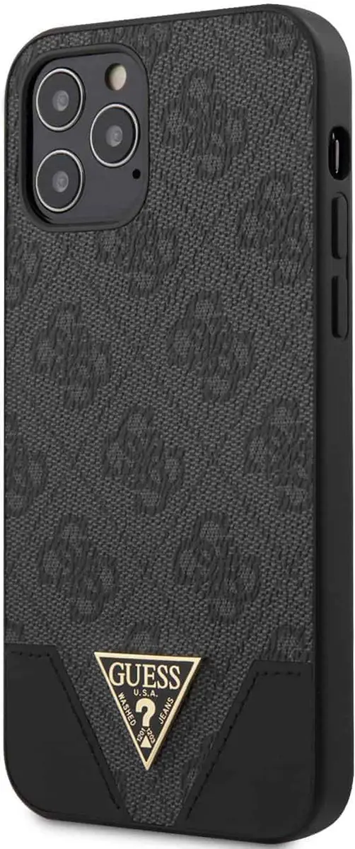 GUESS iPhone 12 Pro Max Hoesje S212-3 - Effen Grijs - afbeelding 6 van 6